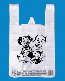 Майка ПНД 30+16х55 Долматинец (2000шт)16мкр