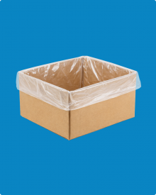 Пакет-вкладыш ПНД 500+200х650 (100шт х 20уп) 7 мкм