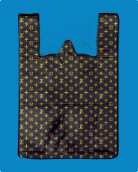 Майка ПНД 50+26х80 Louis Vuitton (500 шт) 25 мкр