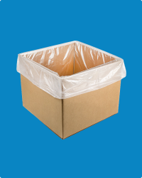 Пакет-вкладыш ПНД 400+200х800 (1000шт) 11 мкм